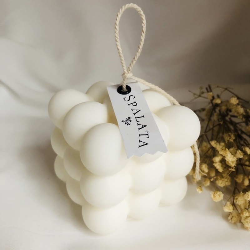 Bubble Candle [Unscented]/Lilin Dekorasi/Candle Aesthetic
