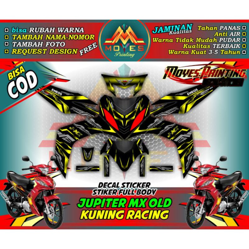 decal jupiter mx lama decal stiker full body jupiter mx old stiker decal motor jupiter mx old