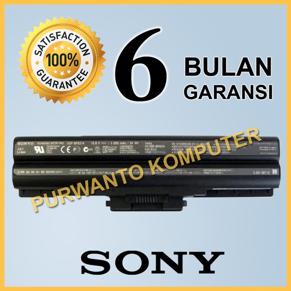 Original Baterai Laptop SONY Vaio VPC-W219AJW VPC-W21AAJ VPC-W21AKJ VPC-W21AVJ VPC-W21BAGZ VPC-W21BA