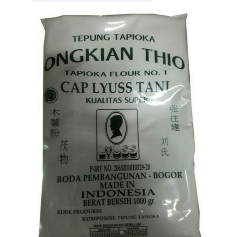 

Tepung Sagu / Tapioka Cap Lyus Tani @1kg