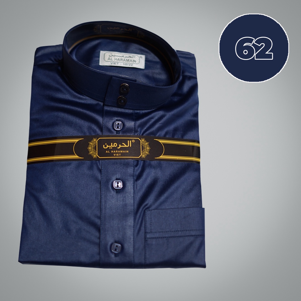 AL Haramain Jubah / Gamis Viet Dewasa / Remaja & Anak | Biru Gelap Hr