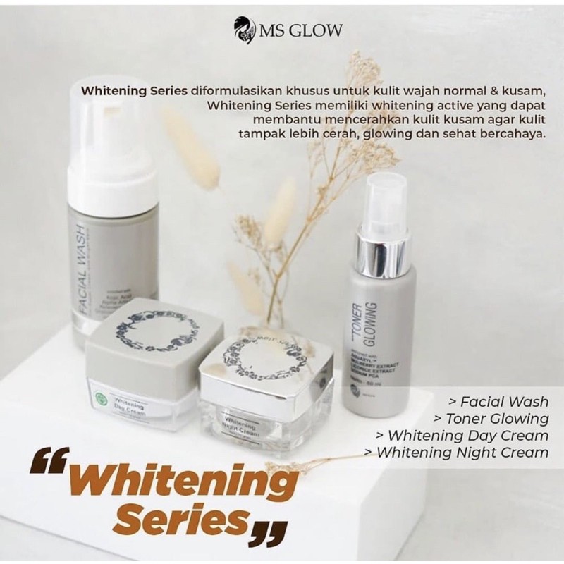 Ms Glow Day Or Night Cream Ms Glow Krim Siang Atau Malam Harga Pc Shopee Indonesia