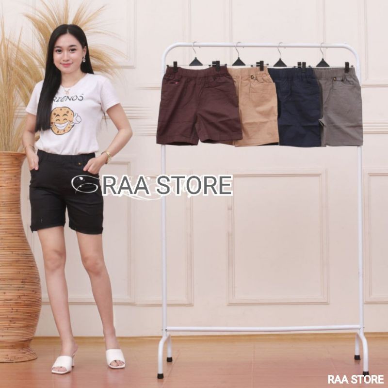 HOT PANTS / HOT PANTS WANITA / HOT PANTS KATUN STRECTH ANTI BEGAH
