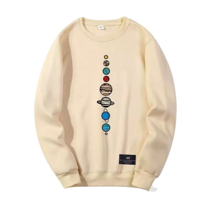 Crewneck Pria NASA Planet / Crewneck Nasa US Planet Global Premium Terbaru