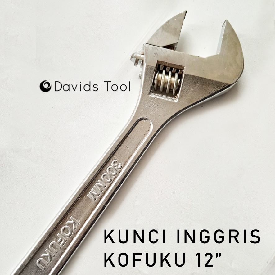 Kunci Inggris Konci Ingris Besar Serbaguna Adjustable Wrench Bago Kofuku 12Inch