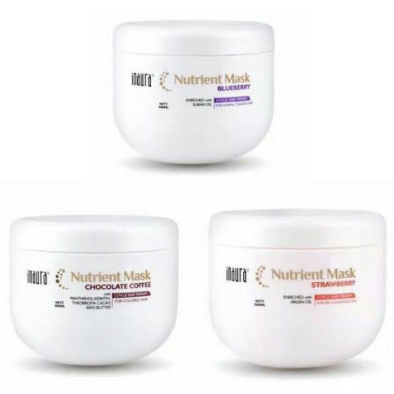 Masker Rambut INAURA NUTRIENT MASK 500gr