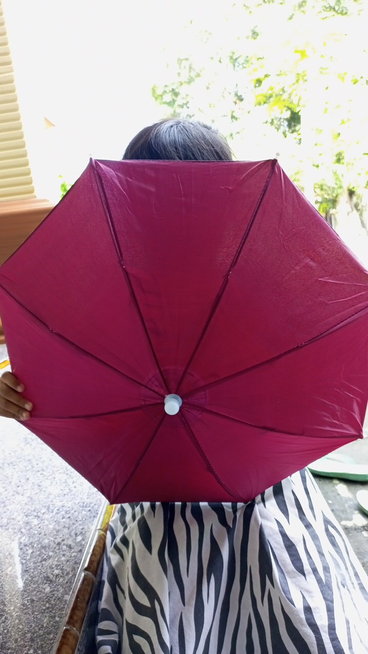 Payung Topi Untuk Anak Anak Atau Dewasa / Payung Kepala Hujan Melindungi Simple Tanpa Gagang