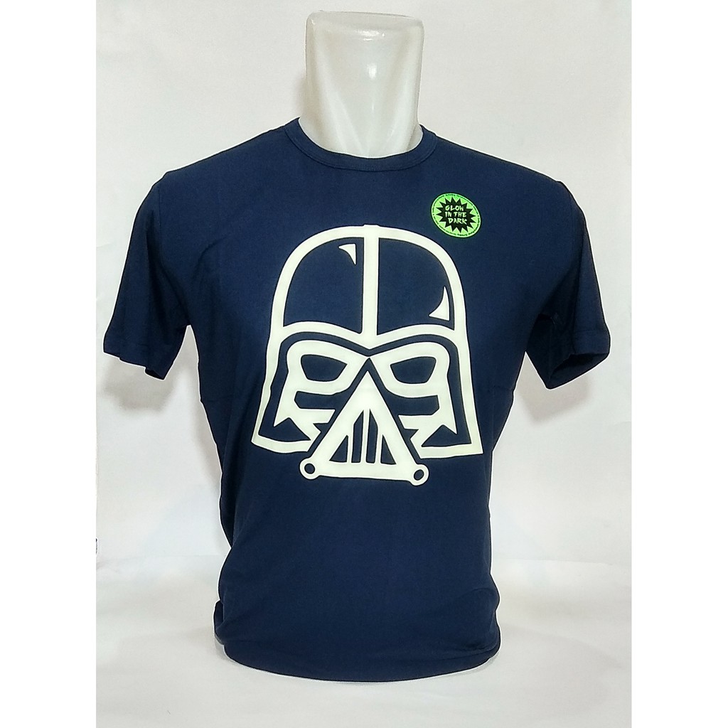 Baju Kaos Star Wars Darth Vader Glow in the dark Premium Quality Big Size Jumbo XL-XXXL