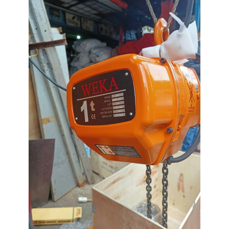 electric hoist 1 ton 15 meter