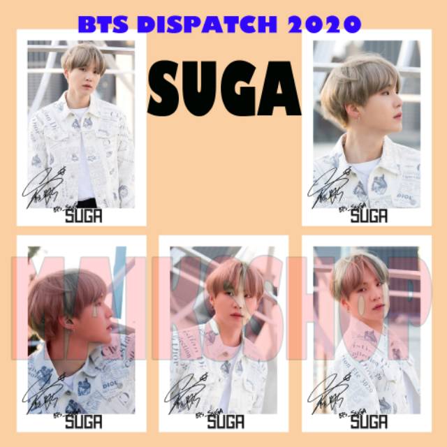 BTS Dispatch 2020 Polaroid Kpop