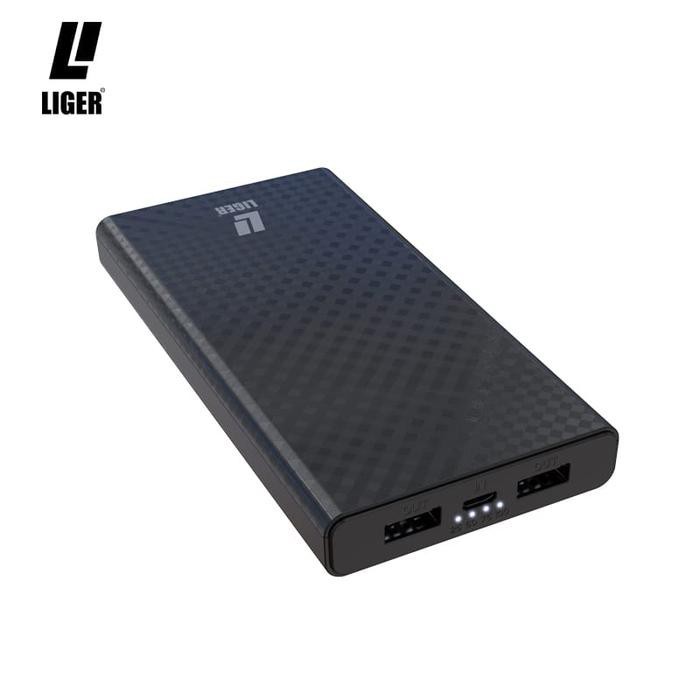 Powerbank Liger L-188 100% Original Liger 10000mah With Led Indicator