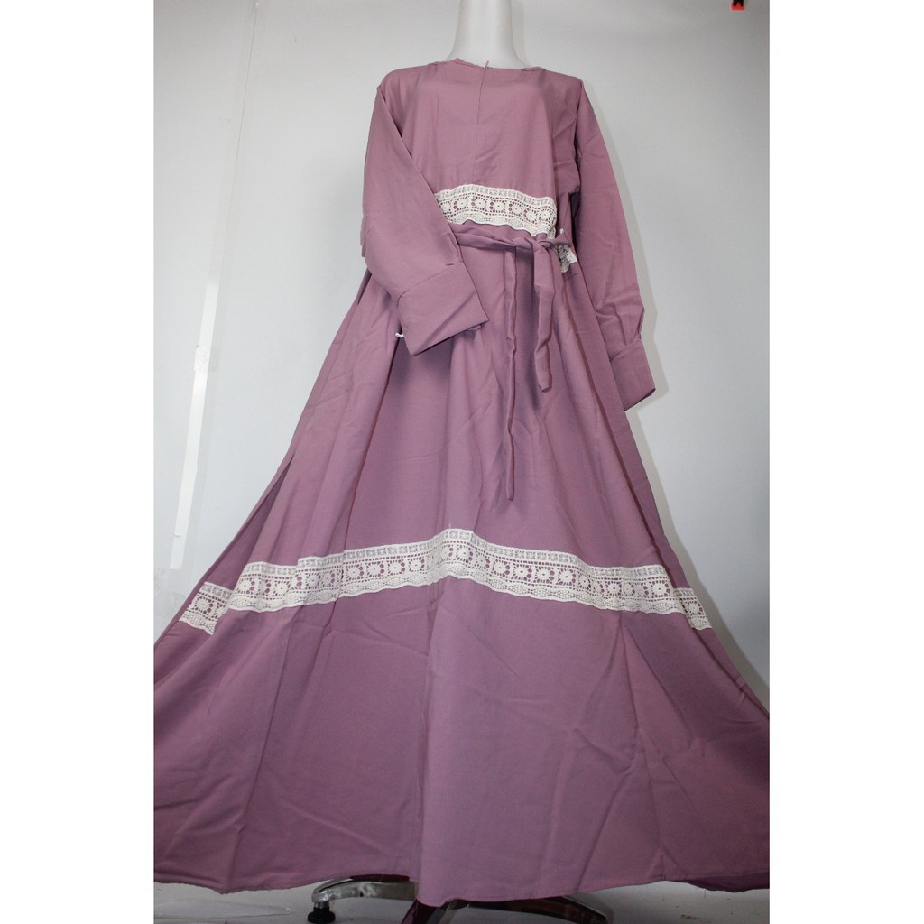 GAMIS wolfis NURILLISA renda pinggang