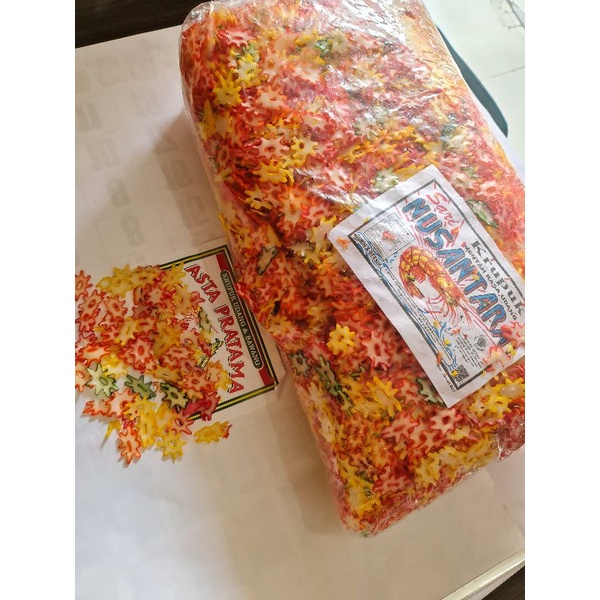 

Kerupuk Bintang Tersanjung cap Nusantara@1kg