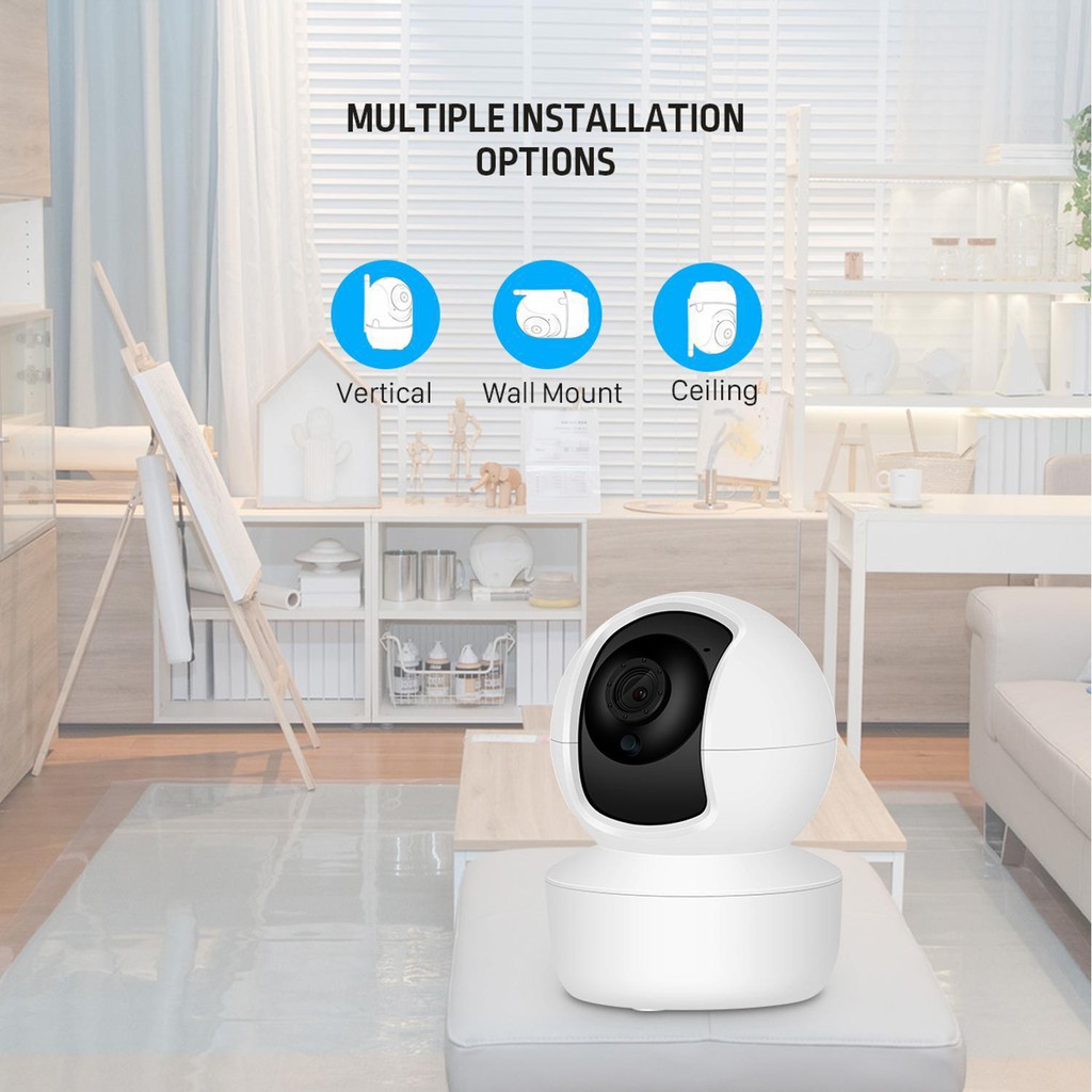 Ipcam CCTV Snowman II NEW EDITION Aplikasi app JXLCAM With Port LAN 10 Meter Nigh Vision HD 1080 P.