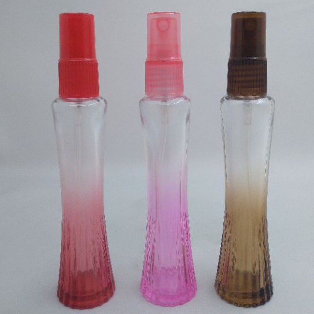 Botol Parfume Spray. Casa 30 ml .casa 50 ml . casa 17 ml .Warna Drat Kaca. Botol Parfum Murah