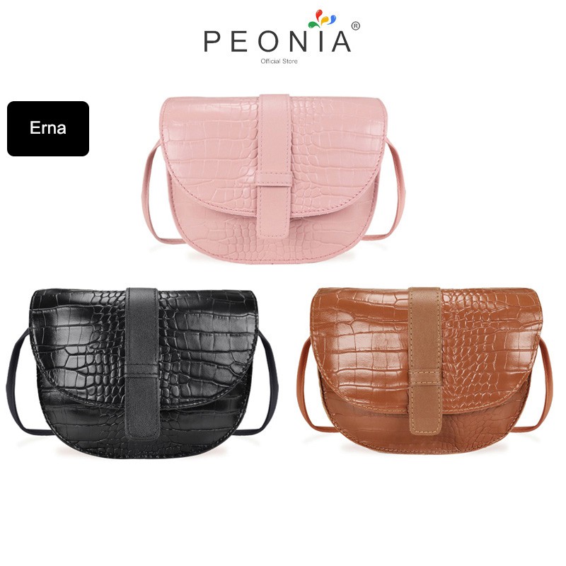 Peonia Tas  Selempang  Wanita Import Sling Bag Hp Kecil 