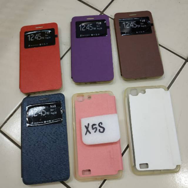 Flip case Vivo X5S flipcase book cover sarung buku buka tutup flipshell