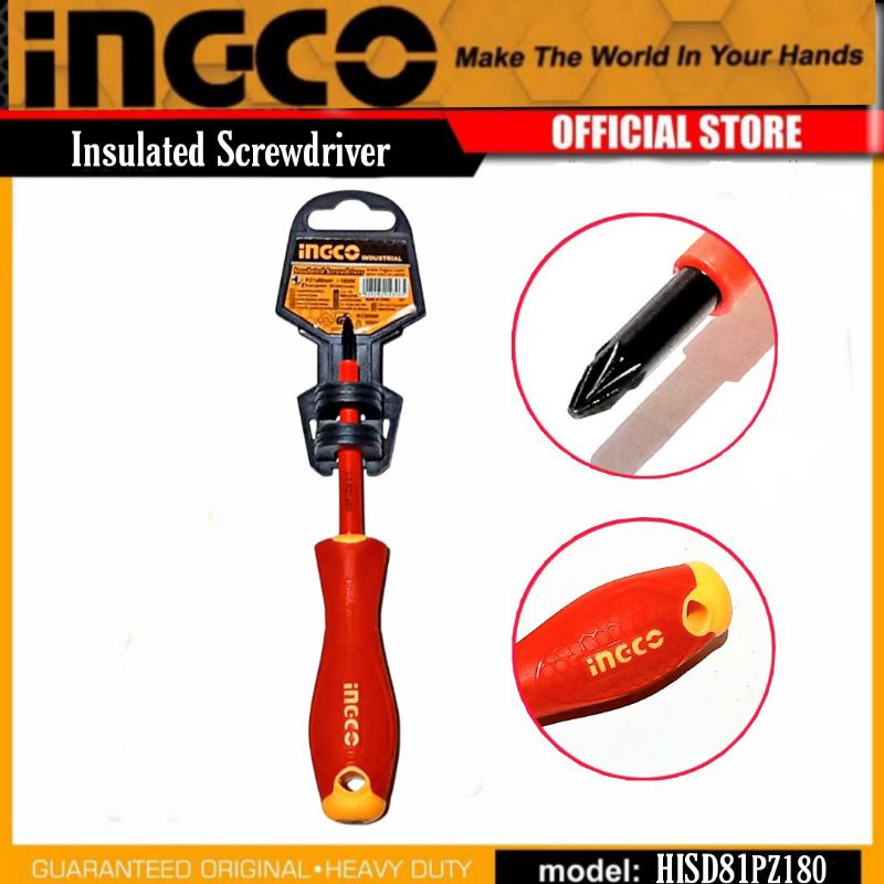 INGCO HISD81PZ180 Obeng Listrik Insulated