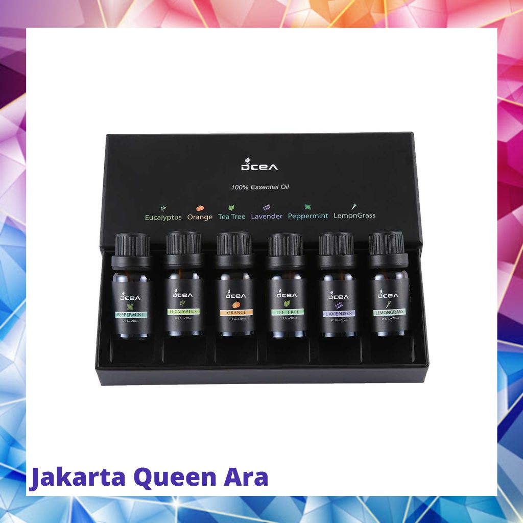 DCEA Minyak Aromatherapy 6 in 1 Essential Fragrance Oil 10ml - RH-3