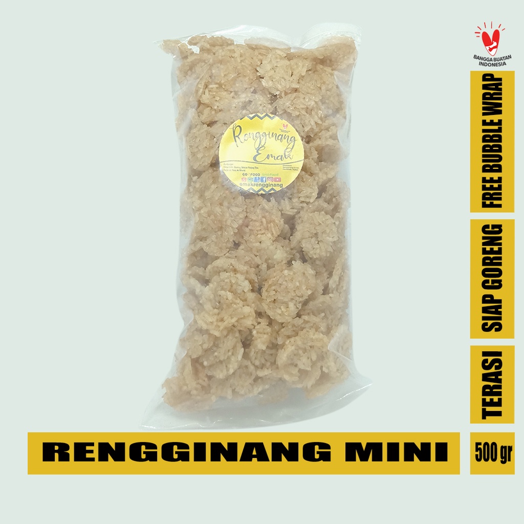 

Rengginang Siap Goreng 500 gram