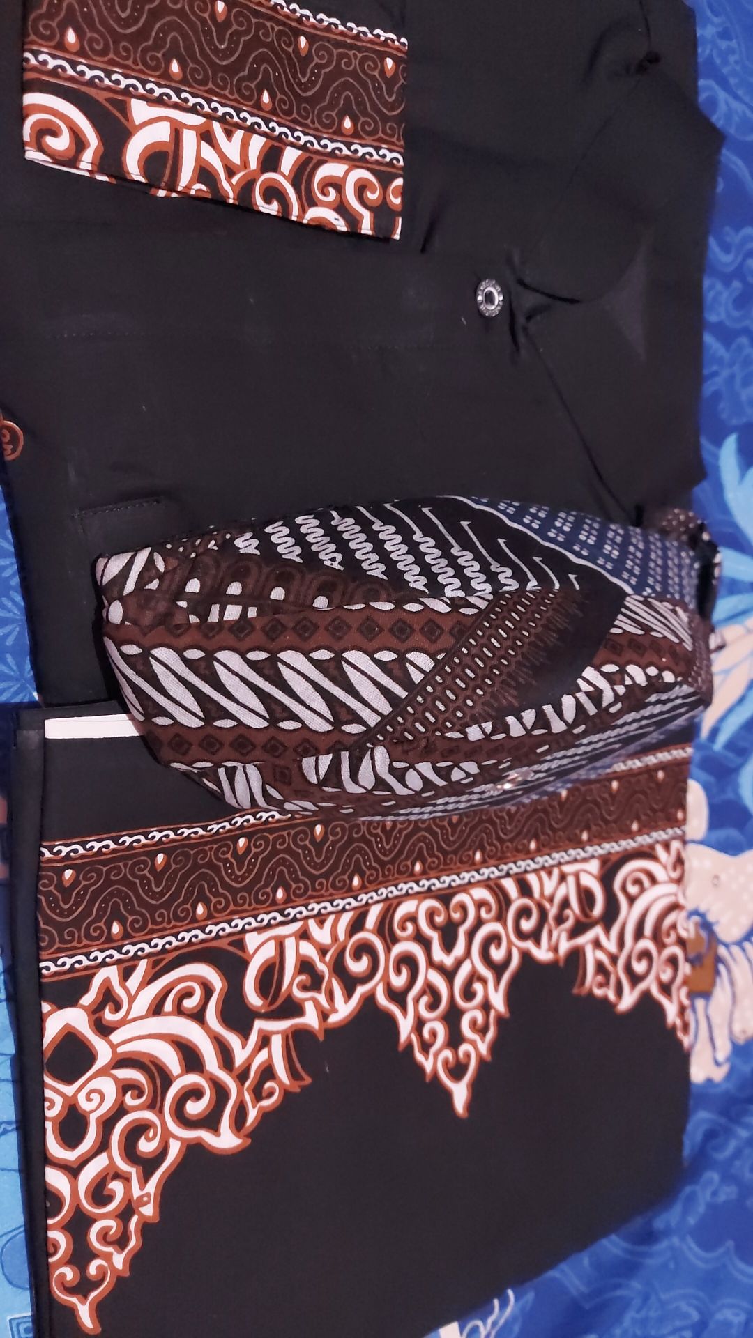 Setelan Sarung Batik Solo