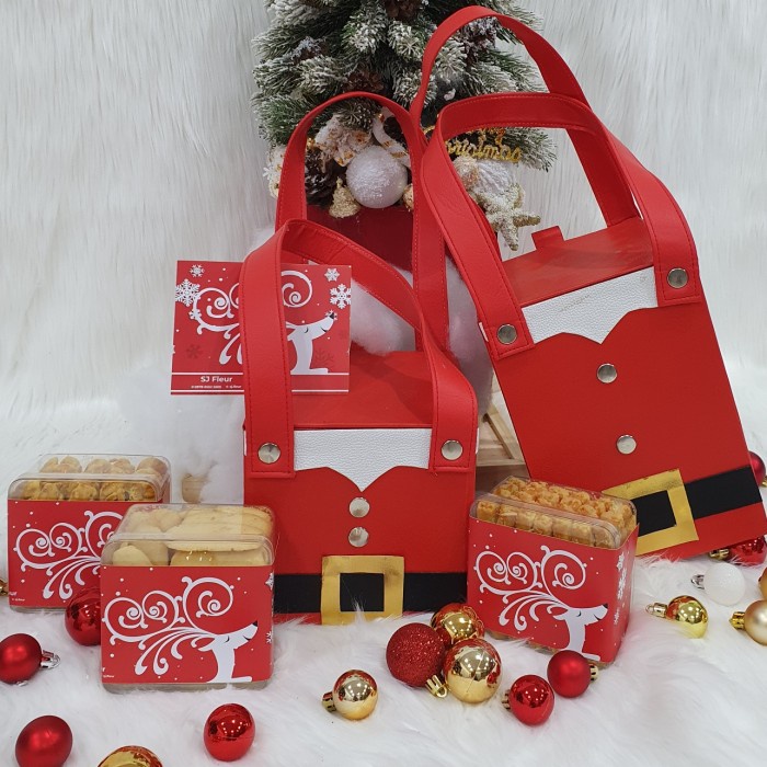 

Paket dekorasi hampers natal christmas parcel hadiah 48 - Ssun 3....