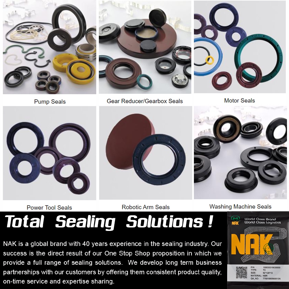 NAK OIL SEAL SF 10X16X4 FKM