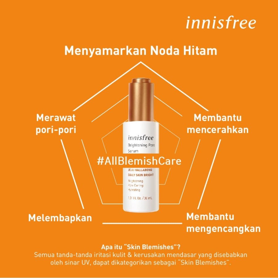 Innisfree Brightening Pore Serum 30ml