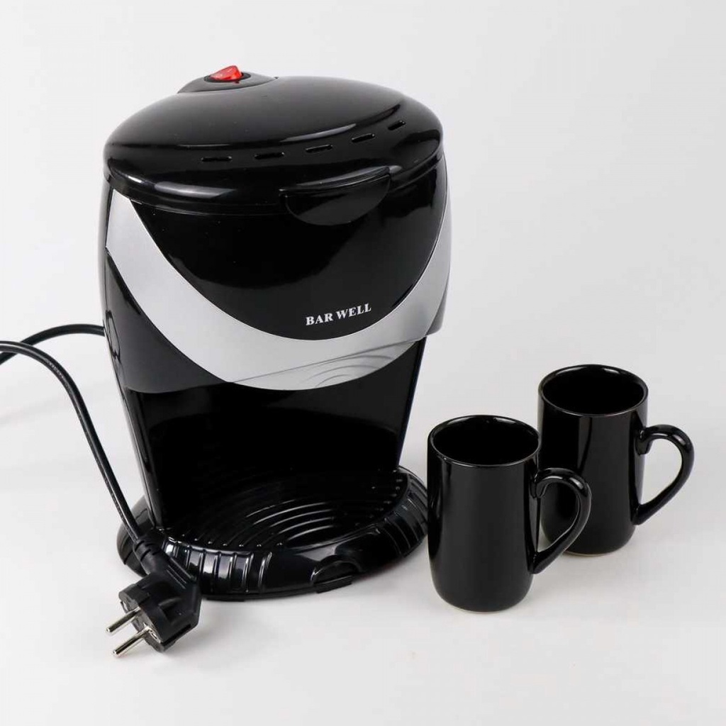 Mesin Kopi Otomatis Coffee Drip Machine Foam Maker 2Cup 300ml 450W