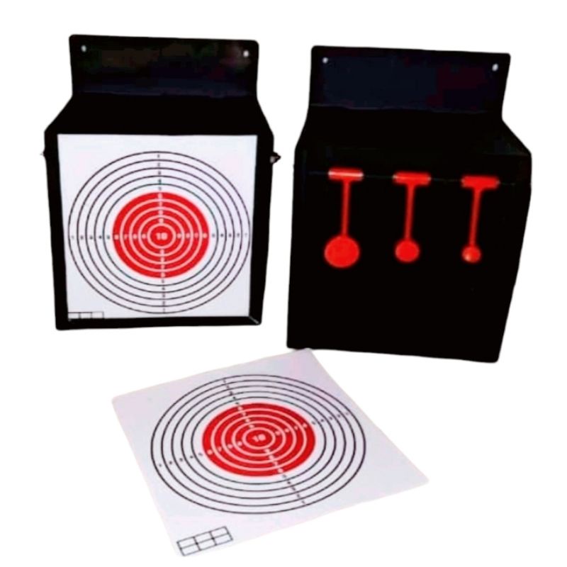 Jual box target dobel fungsi/sasaran tembak model box. | Shopee Indonesia