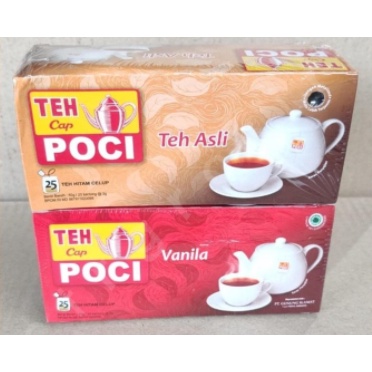 

Teh Poci 25pcs 50gr Asli Vanila - Asli