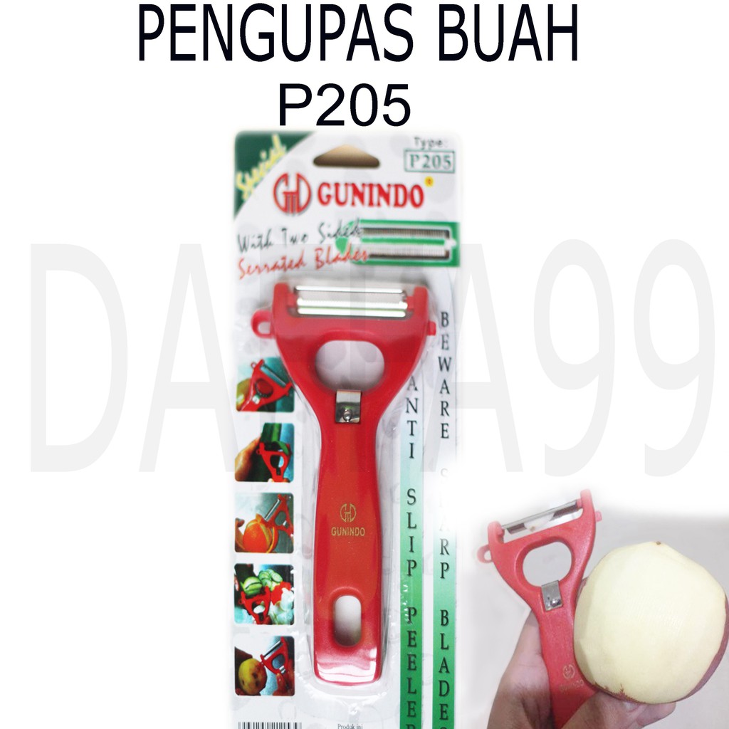 Pisau Pengupas Kulit Buah Sayur Peeler P205 Alat Kupas Kentang Wortel