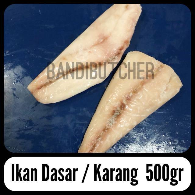 Ikan Kerapu Kakap Fillet - Ikan Dasar / Fillet Ikan Grouper Murah Segar Bandi Fish