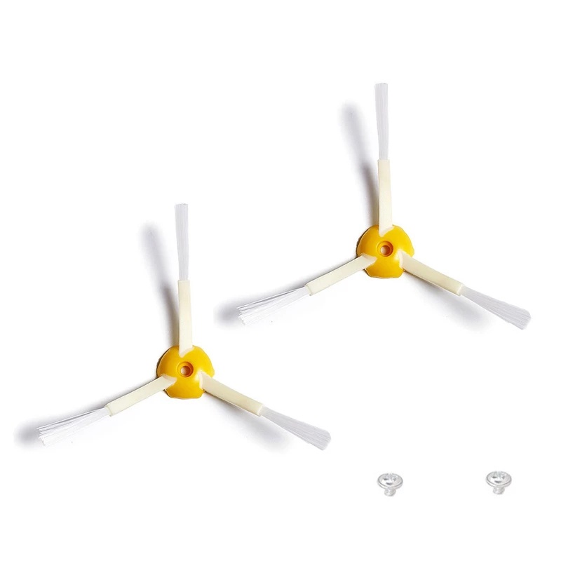 3-Kaki Sisi Sikat Aksesoris Kit untuk iRobot Roomba 500 600 700 Seri 520 530 532 550 560 610 620 630 650 760 770 780 Bagian Penyedot Debu Robot