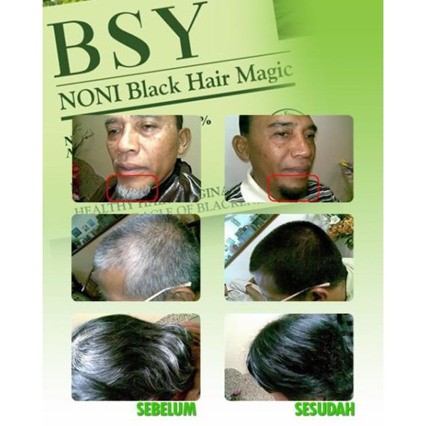 Shampo Herbal Penghitam Rambut Magic Black Hair