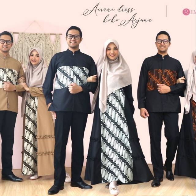 Gamis Koko couple Airani Arjuna Zizara Termurah