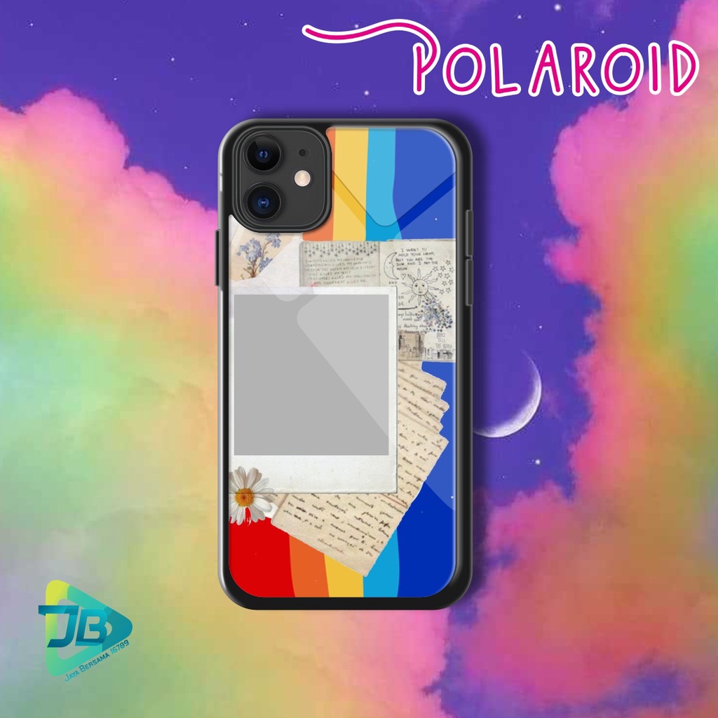 HARDCASE 2D GLOSSY POLAROID OPPO VIVO XIAOMI SAMSUNG REALME IPHONE ALL TYPE JB4714