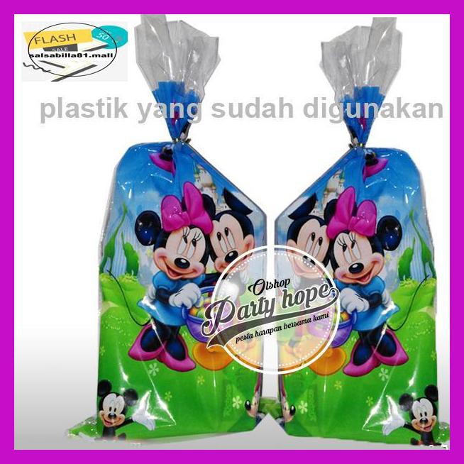 

Q3Sdy6- Plastik Snack Mickey Minnie / Souvenir Ultah/ Plastik Bingkisan Mouse R5Eu80-