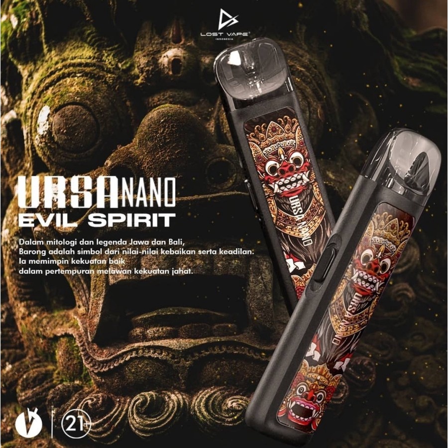 AUTHENTIC Ursa Nano 18W Pod Kit by Lost Vape