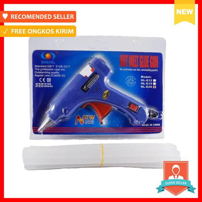 

Lem Tembak + 10 Pcs Refill - Office & Stationery - Pengikat & Perekat