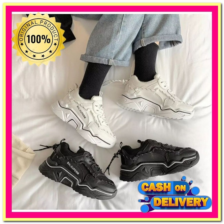 Sneakers Wanita Import Kekinian Srs Cewek Korean Style Murah Sepatu Kets Cewe Sepokat Korea Srs Rema