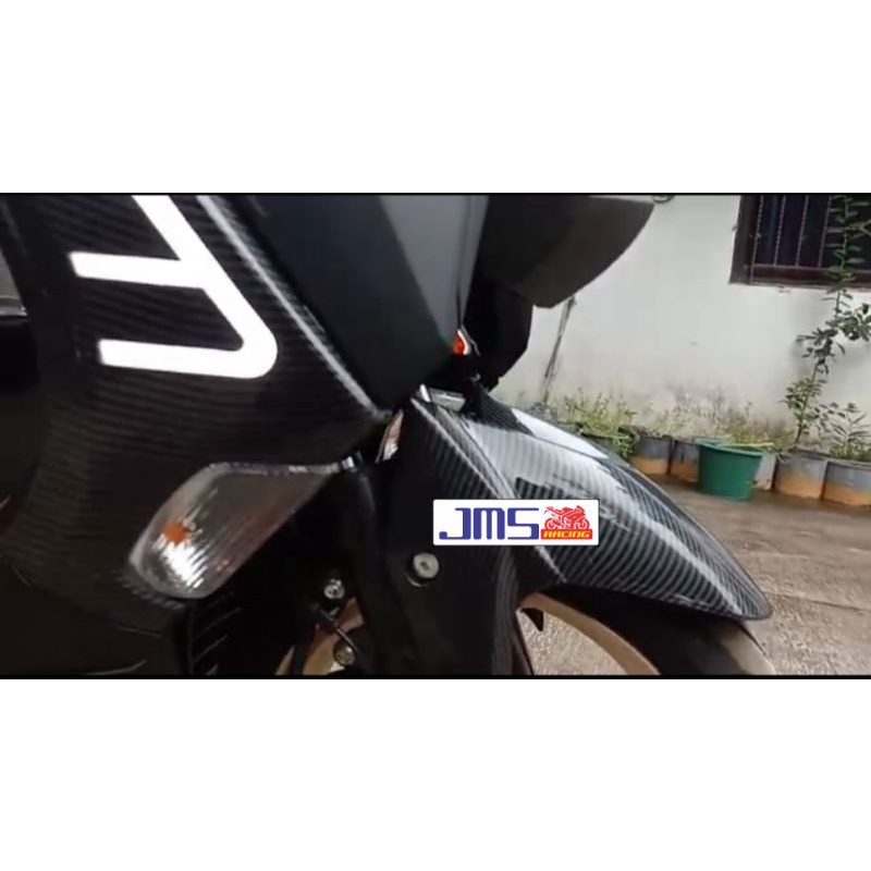 cover tutup carbon sen atas plus spakboard depan yamaha nmax new zoro pnp