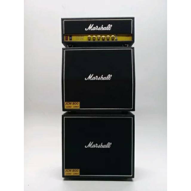 Miniatur amplifier head cabinet marshall bukan speaker yg bisa bunyi