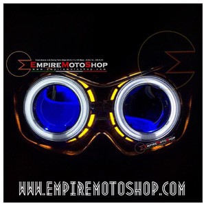 Projector AES6 Ninja 250 R Carbu + Headlamp