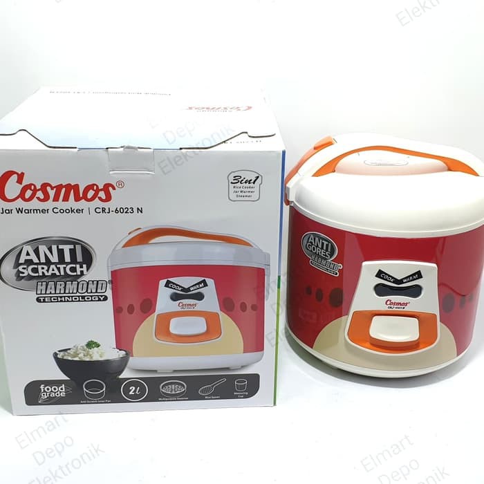 COSMOS magic com harmond 3in1 1,8L CRJ 6023 N / CRJ6023N rice cooker cosmos 1,8 liter