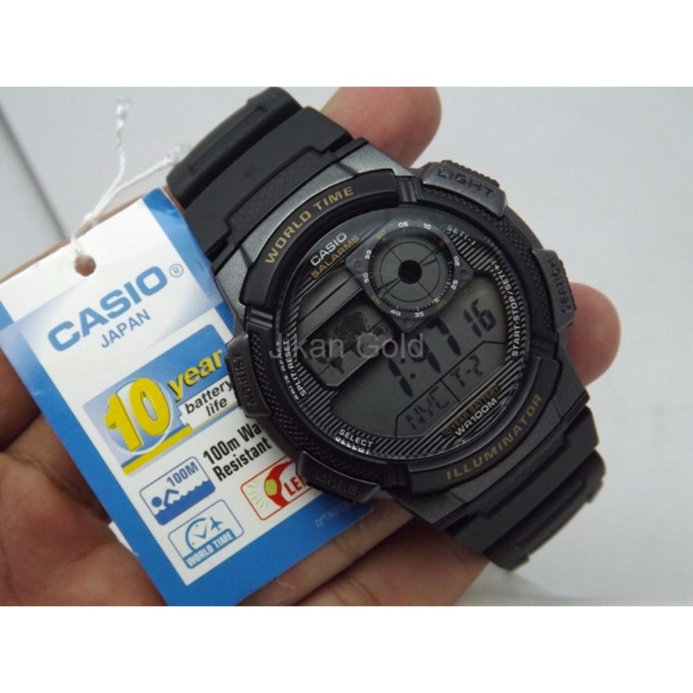 Jam tangan Pria Casio AE 1000W 1AVDF Original
