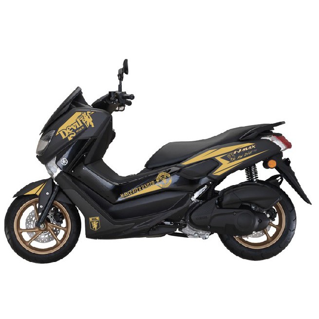 Striping stiker Motor Yamaha Nmax 2015 2016 2017 2019 MU - Red Devil