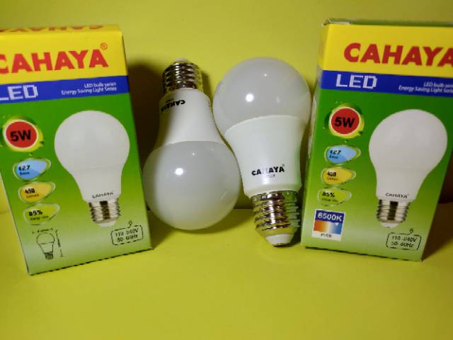 CAHAYA Lampu LED 5Watt Cahaya Putih