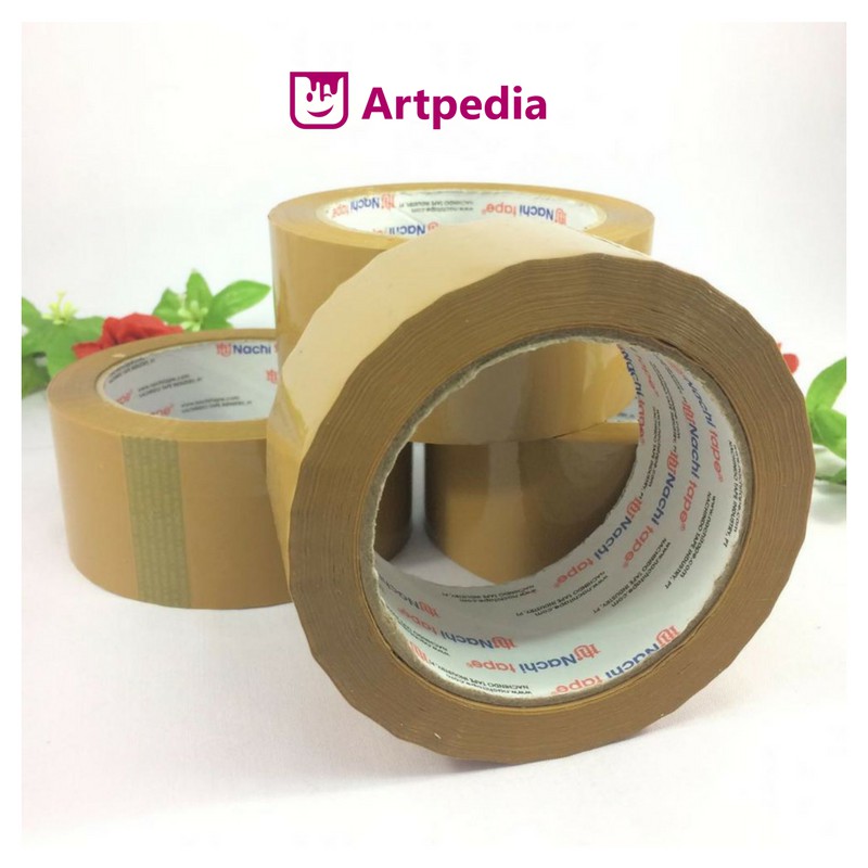 

Solasi Lakban Coklat Nachi tape 2 inch