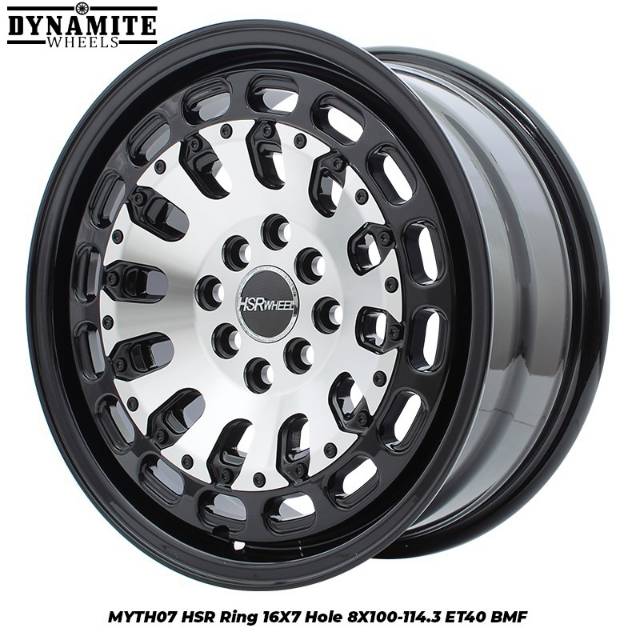 VELG MOBIL RING 16X7 MYTH 07 HSR R16X7 H8X100-114,3 ET40 BMF | Shopee